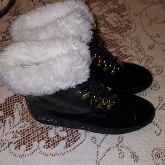 Cappagallo rubber boots, size 7 - Picture 3 of 8